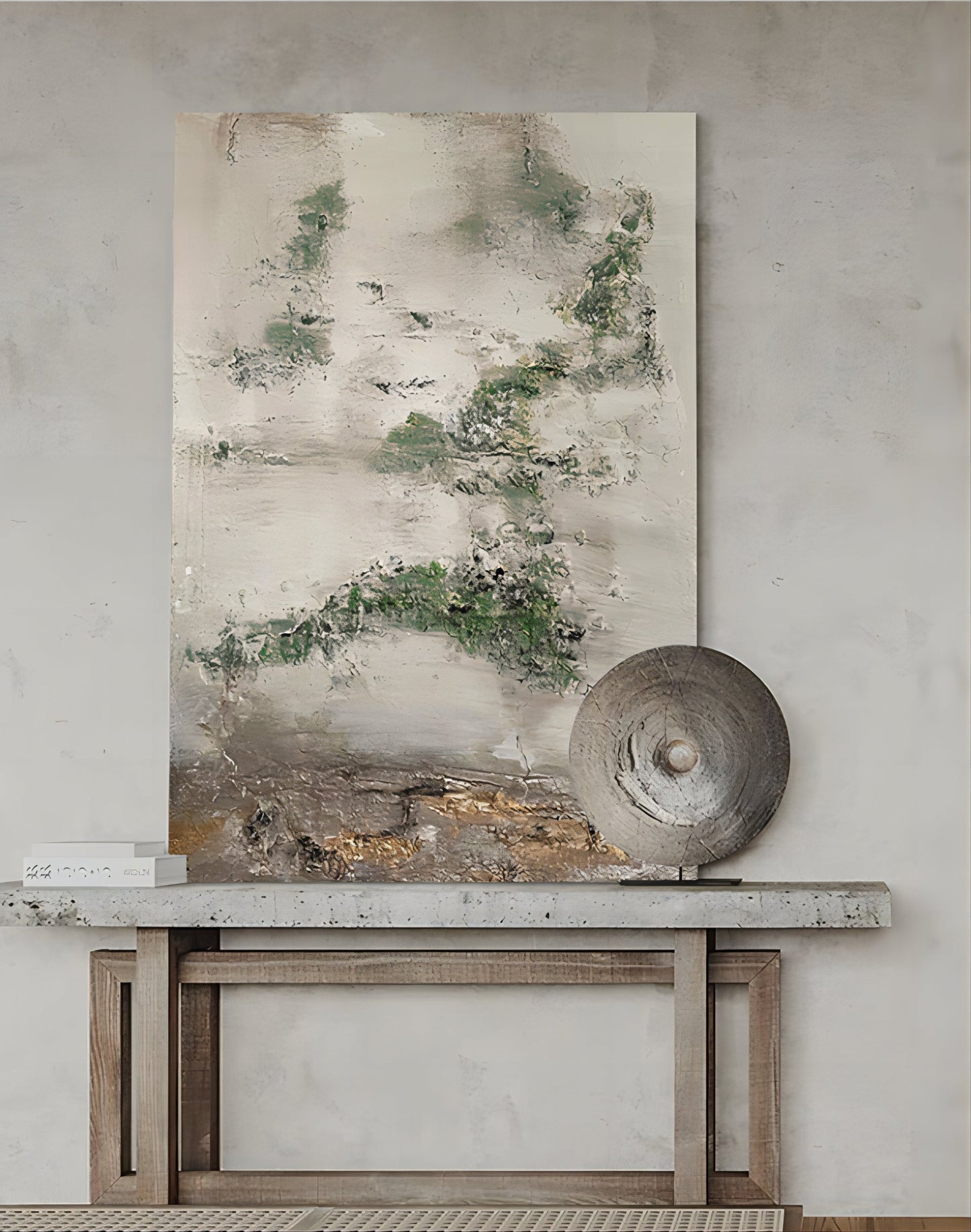 Wabi-Sabi Vægmaleri i Akryl
