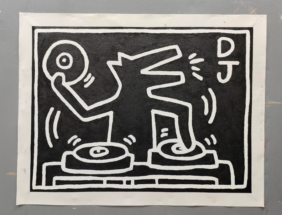 Pop Art Vægkunst i Akryl