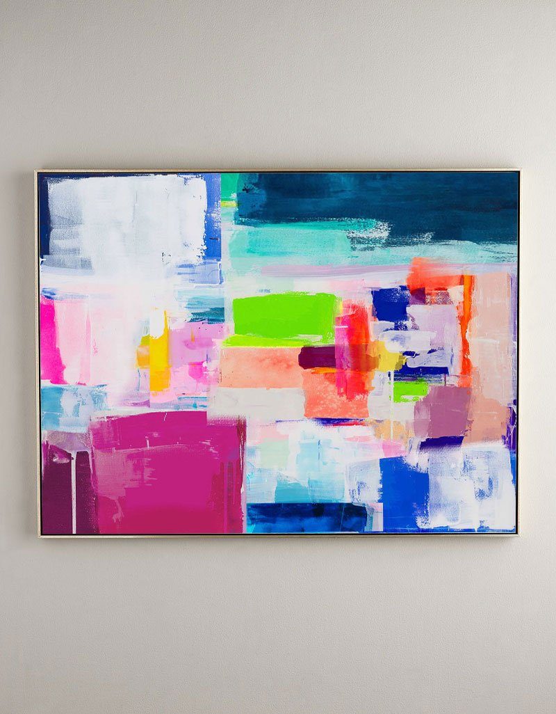 Vibrant Maleri i Lærred
