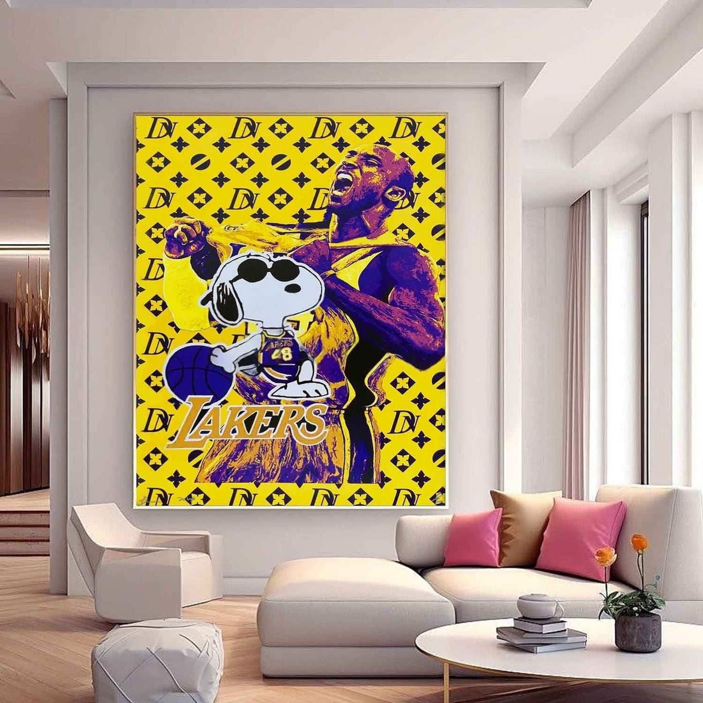 Vægkunst Plakat i Lærred