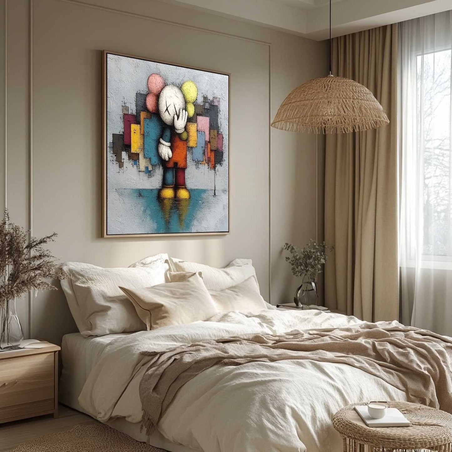 Vægkunst Plakat i Reflekterende Papir