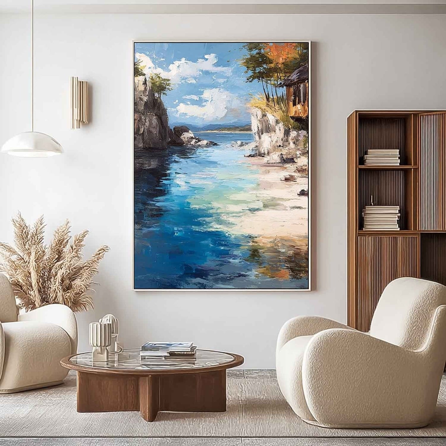 Afdækket Maleri i Acryl