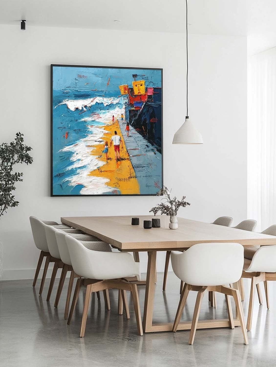 Vægkunst Billede i Gips