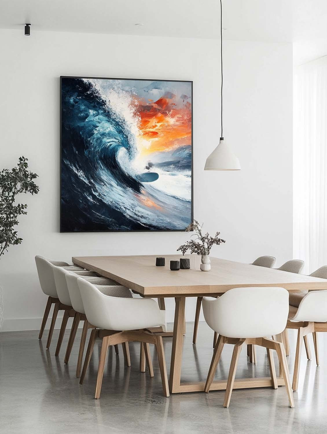 Vægkunst Plakat i Lærred
