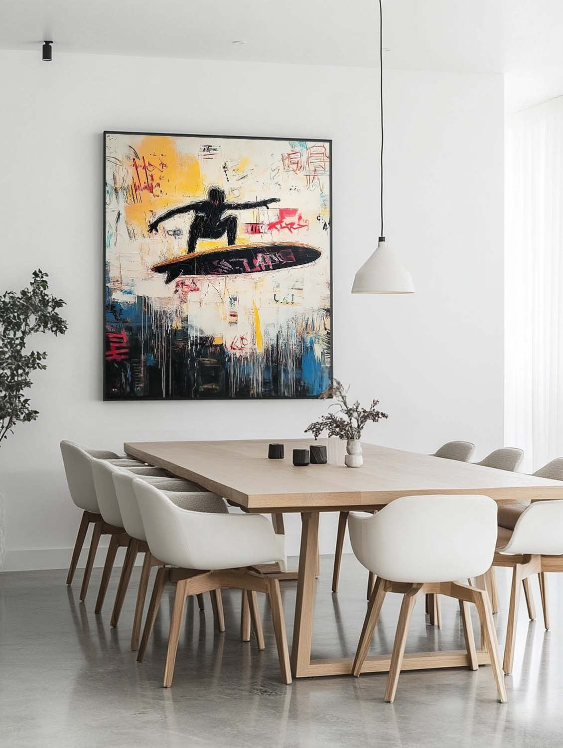Vægkunst Plakat i Lærred
