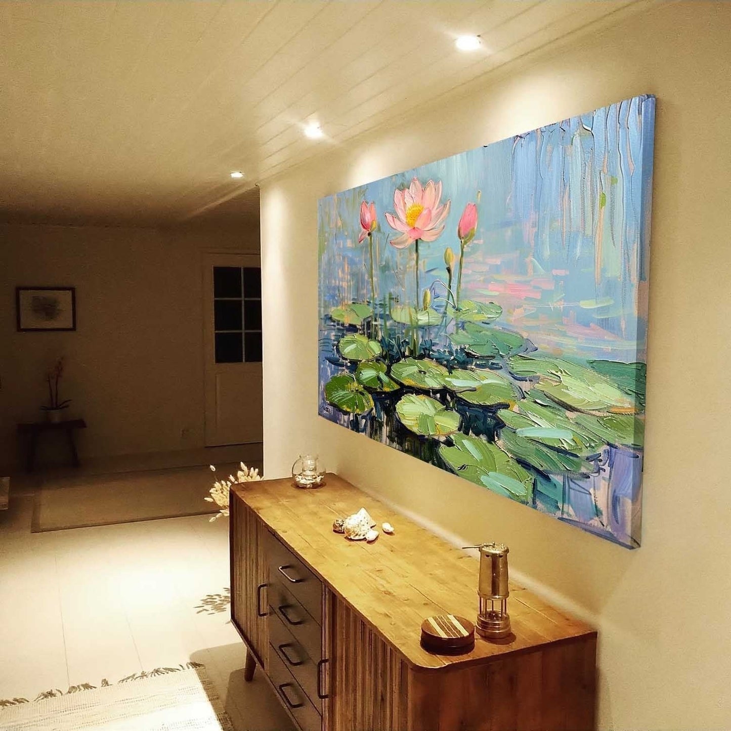 Vægkunst Tavel i Lærred