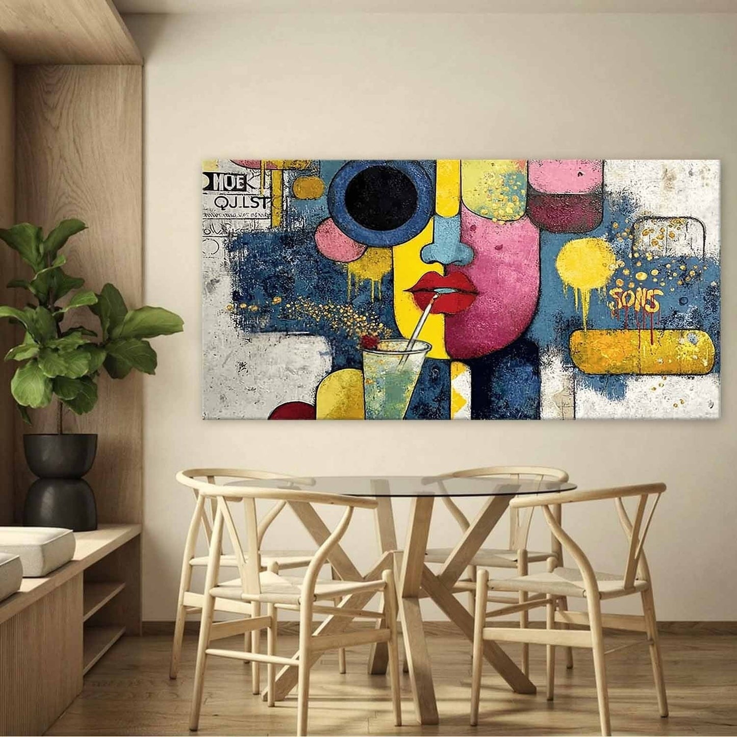 Pop Art Plakat i Lærred