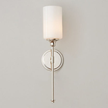 Tiffany Væglampe i Metal og Glas