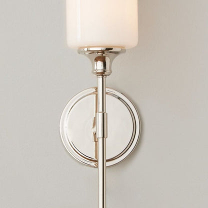 Tiffany Væglampe i Metal og Glas