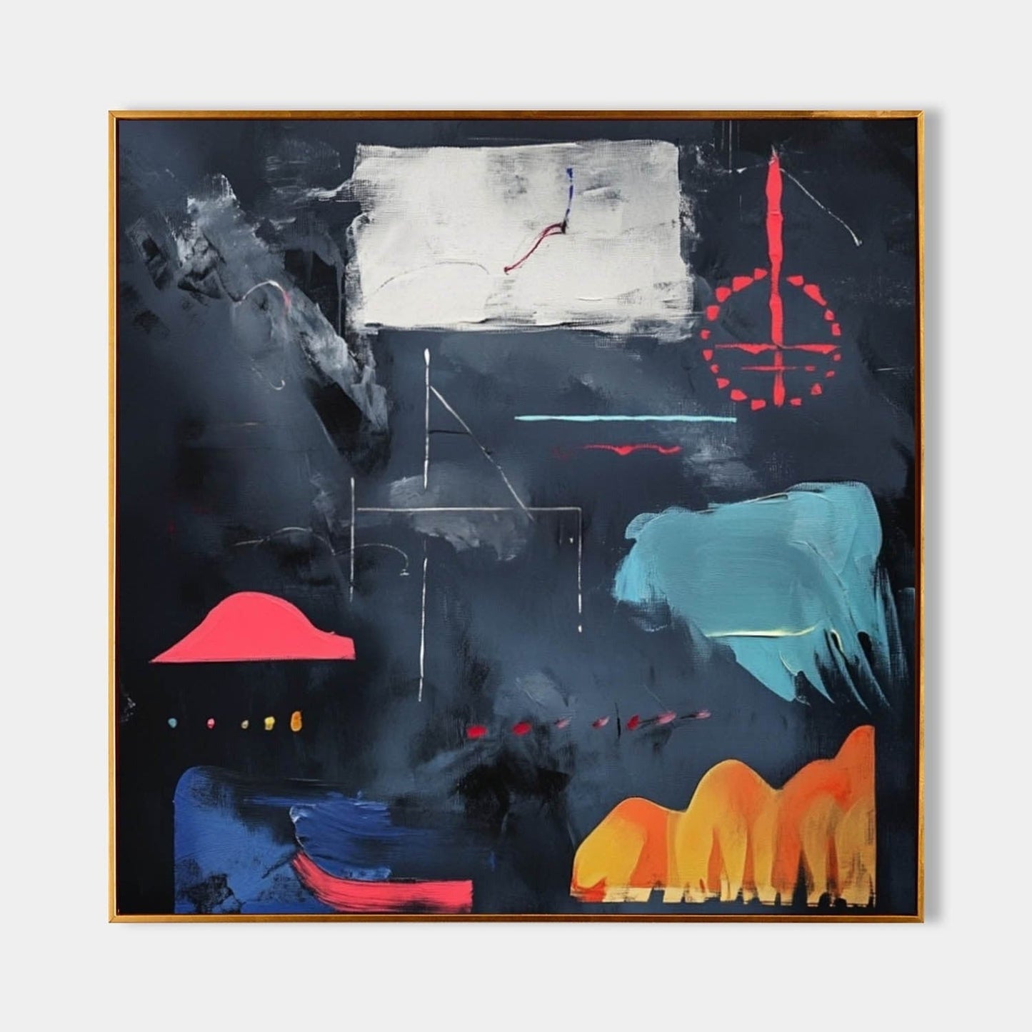 Vægkunst Plakat i Lærred