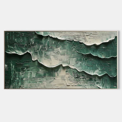 Vægkunst Billede i 3D Impasto Puds