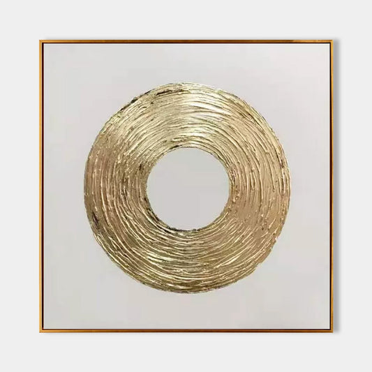 Guld Ring i Metal