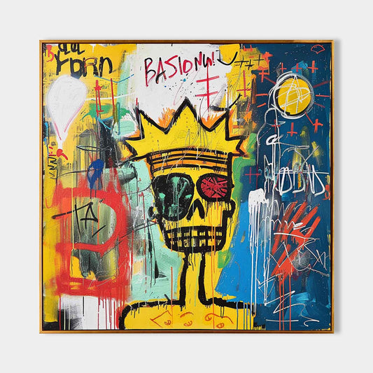 Graffiti Maleri i Lærred