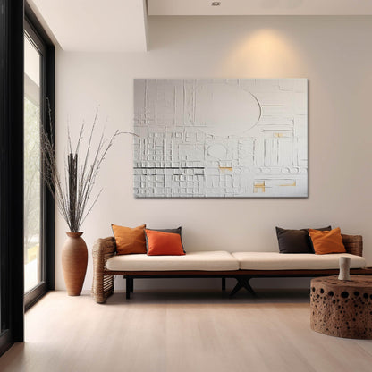 Vægkunst Plakat i Olie Maleri