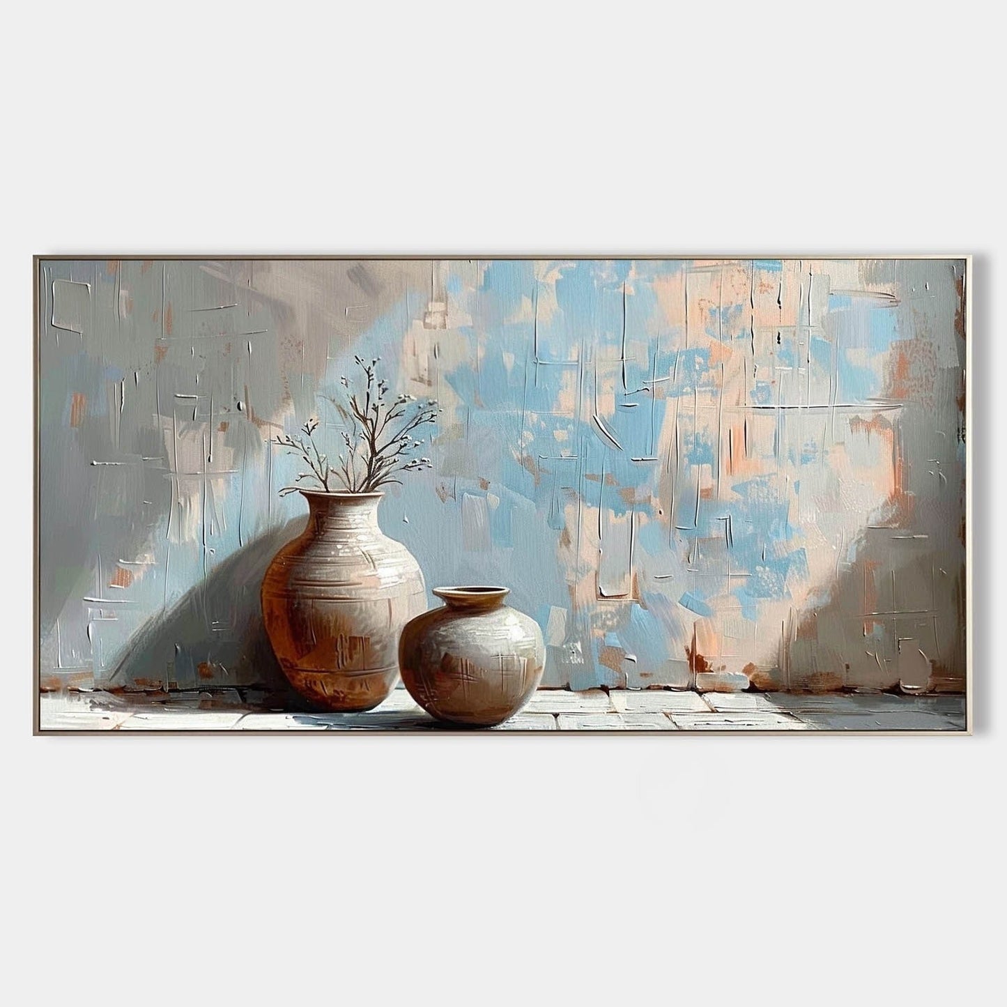 Vægkunst Vase i Keramik