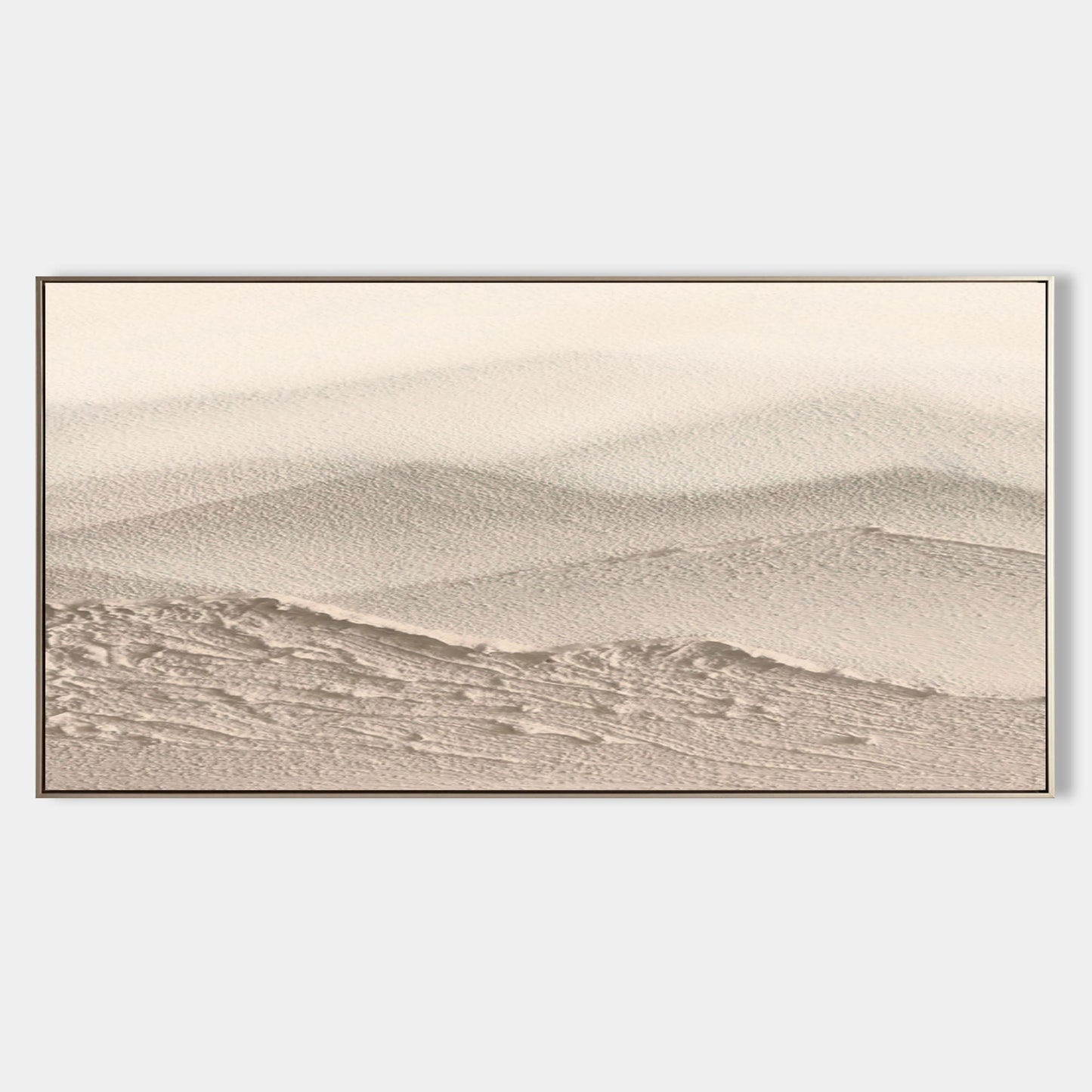 Minimalistisk Maleri i Oliefarve