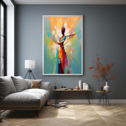 Vægkunst Plakat i Lærred