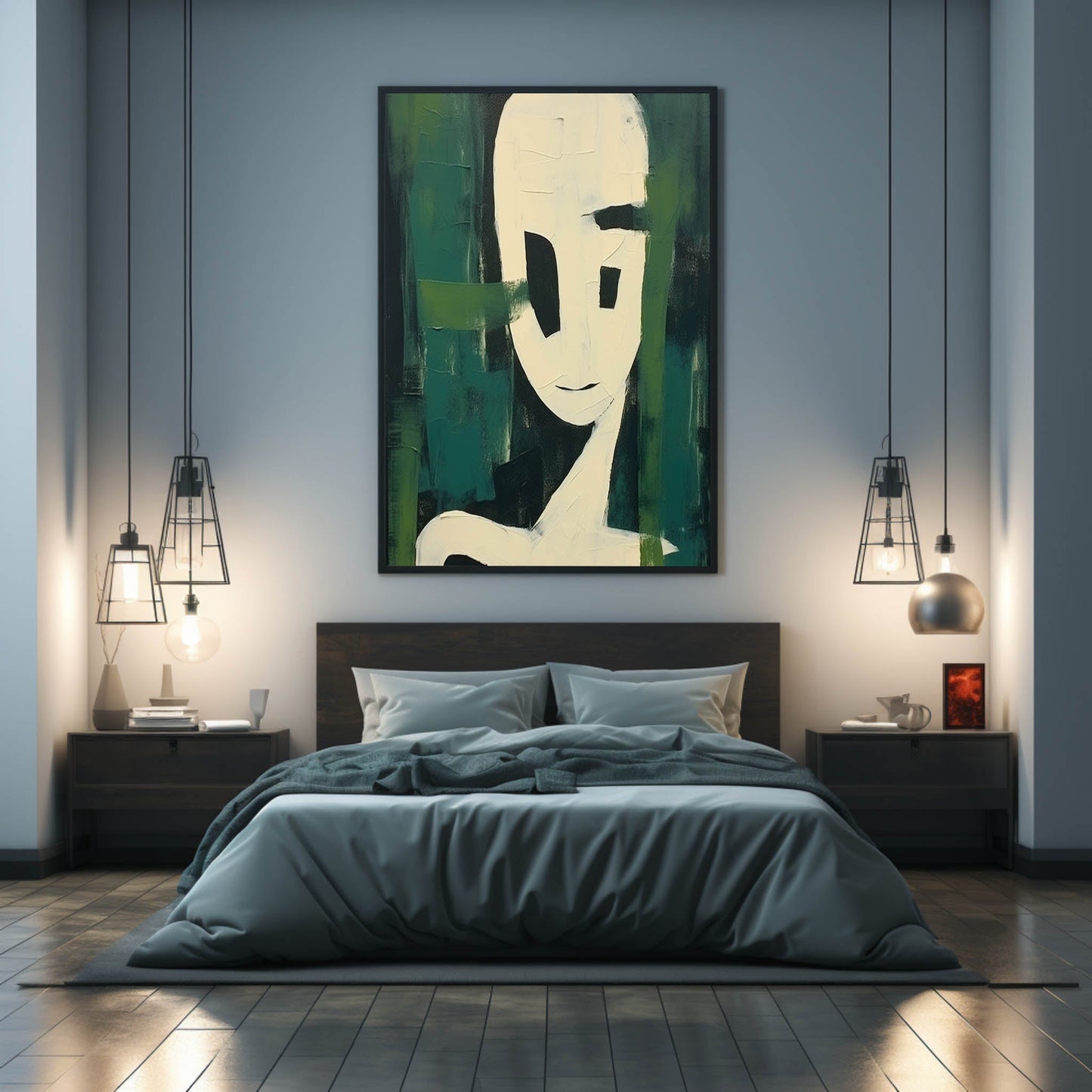 Vægkunst Skulptur i Metal