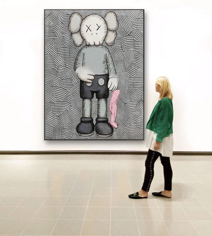 Kaws Kunsttryk i Lærred