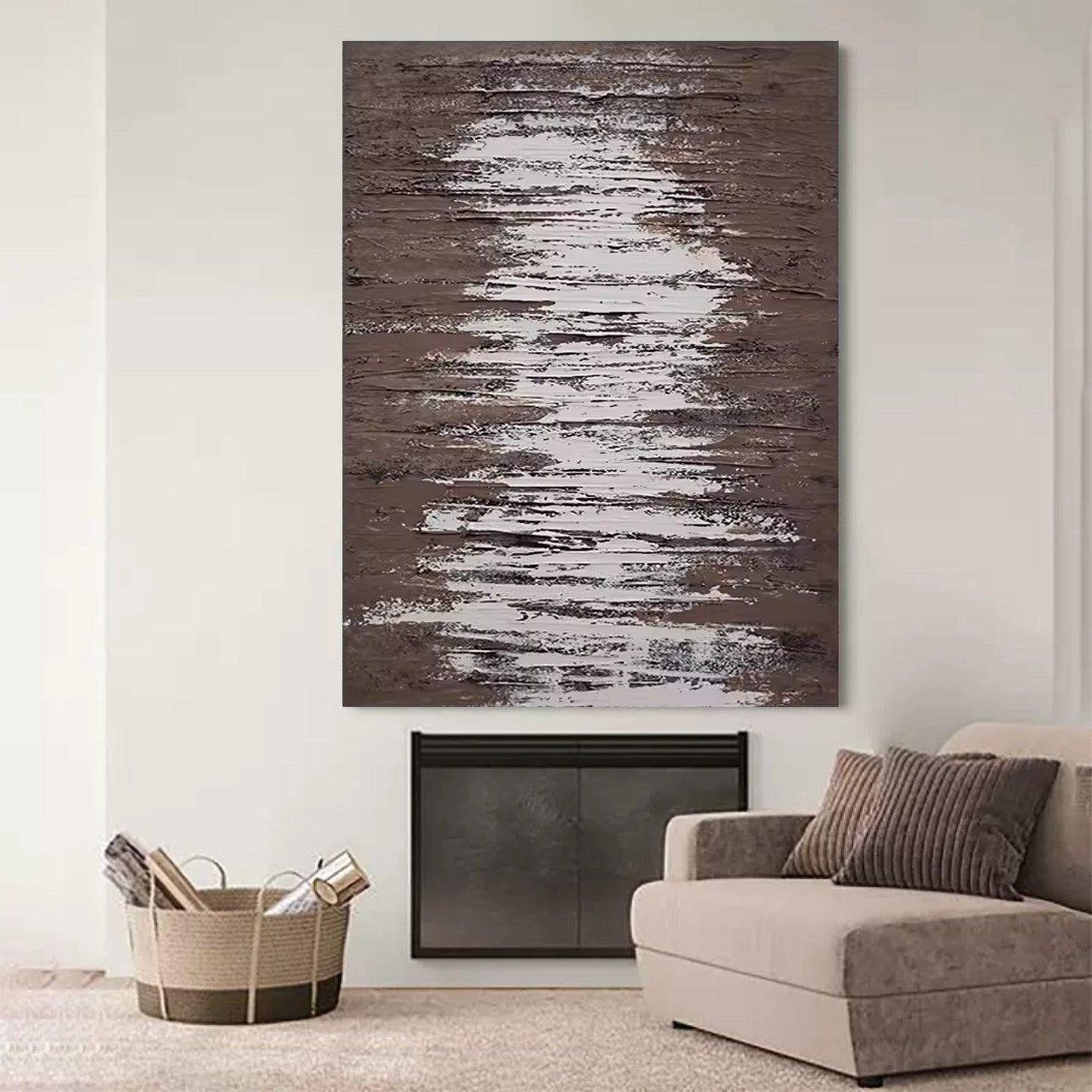 Vægkunst Plakat i Træ