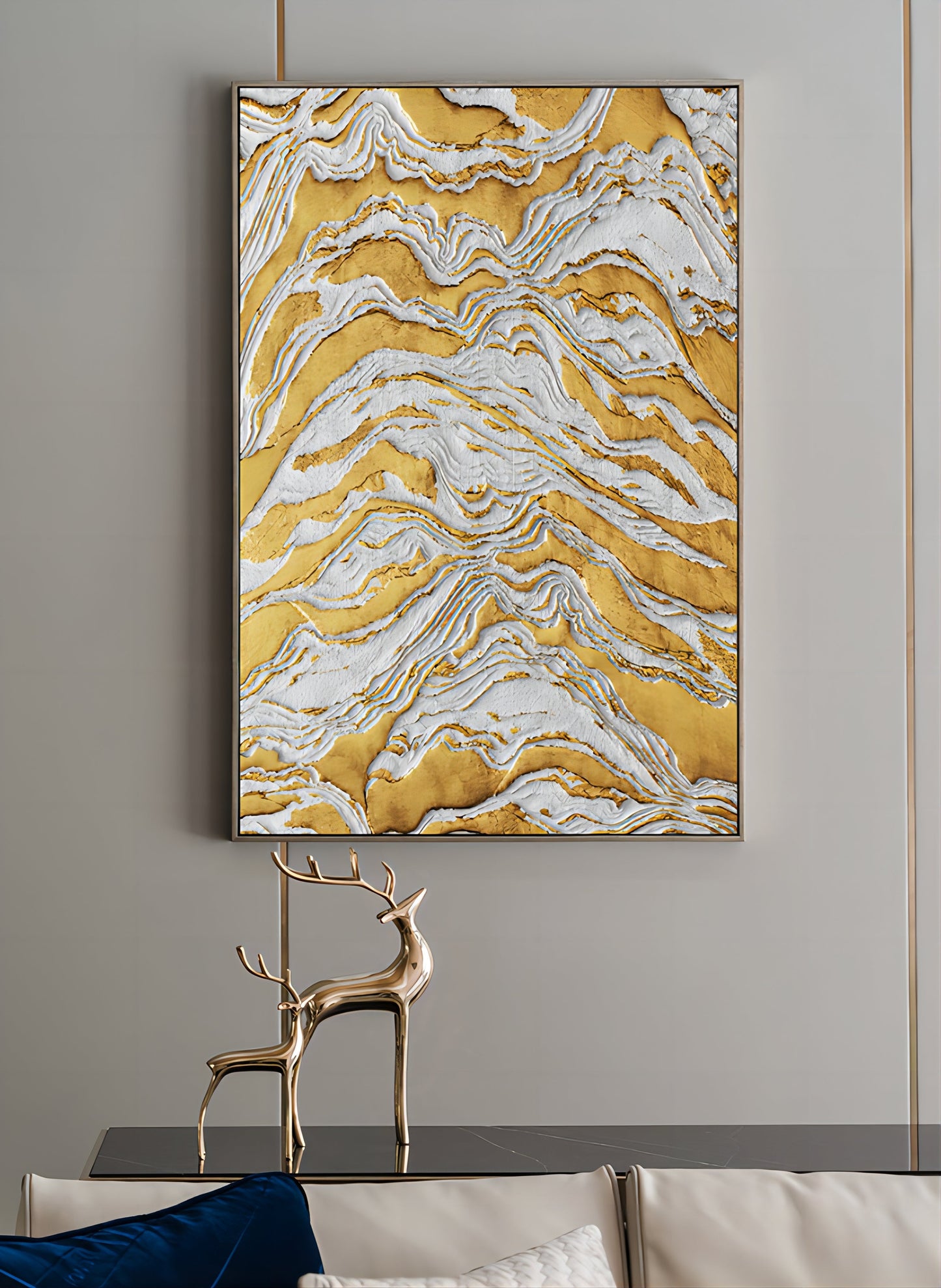 Luxe Maleri i Marmor