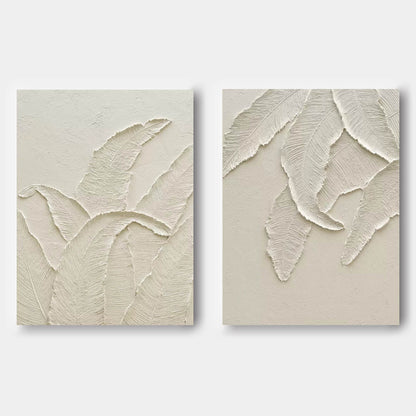Wabi-Sabi Vægkunst i Lærred