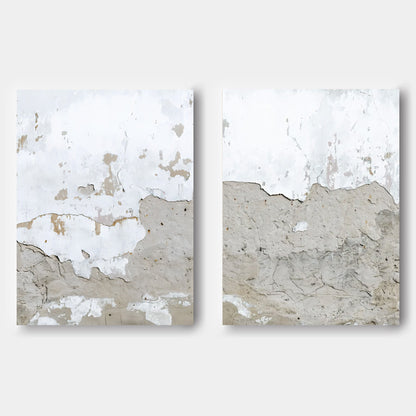 Wabi-Sabi Vægmaleri i Lærred
