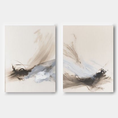 Wabi-Sabi Maleri i Lærred