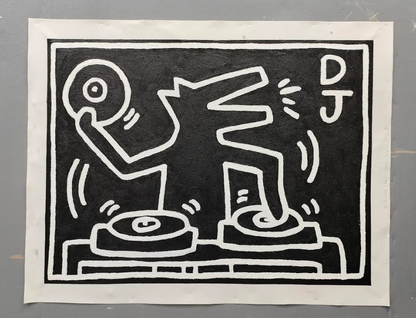 Pop Art Vægkunst i Akryl