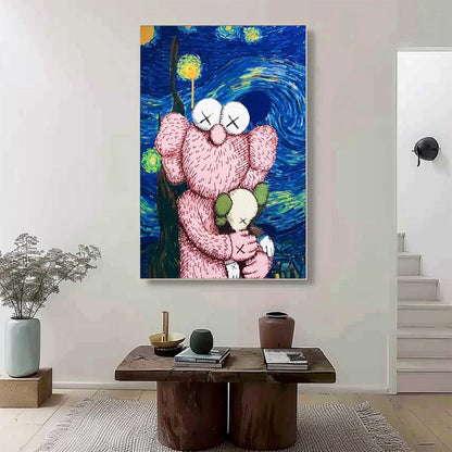 Vægkunst Plakat i Papir