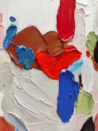 Mediterranean Maleri i Impasto Teknik