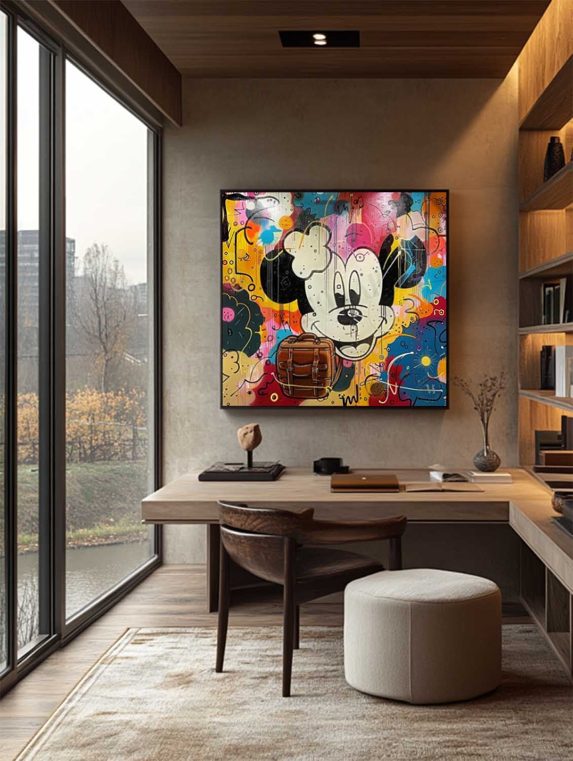 Vægkunst Plakat i Lærred