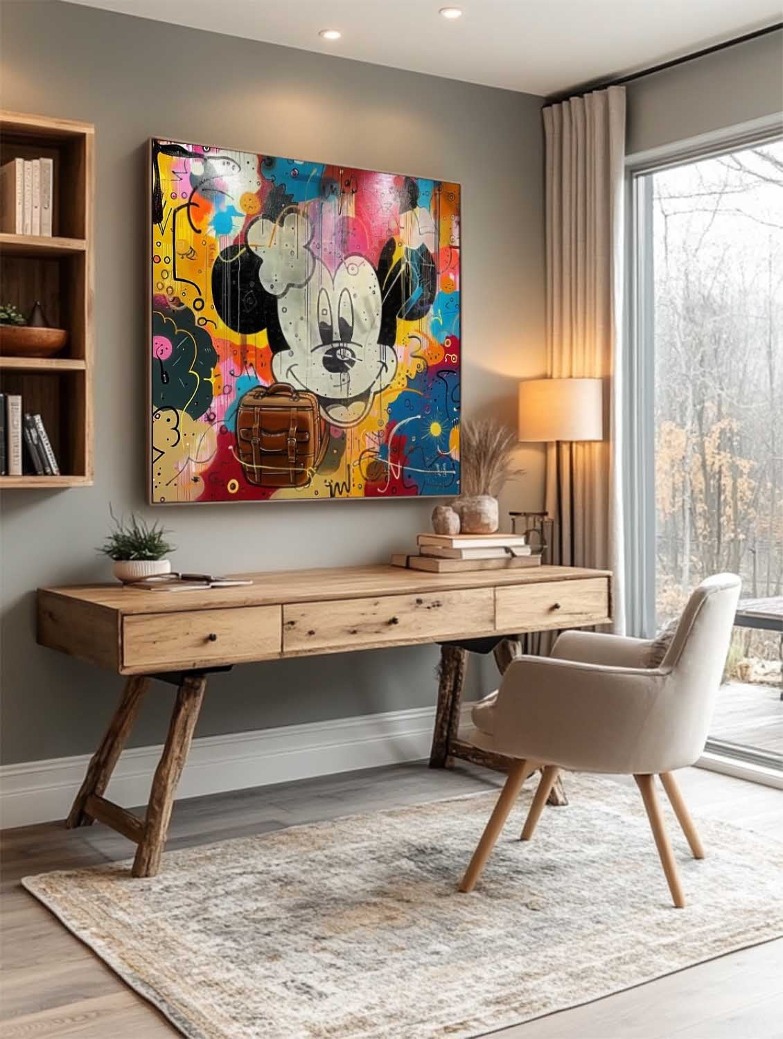 Vægkunst Plakat i Lærred