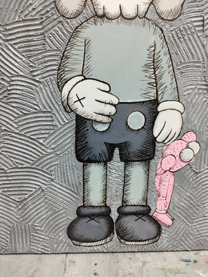 Kaws Kunsttryk i Lærred