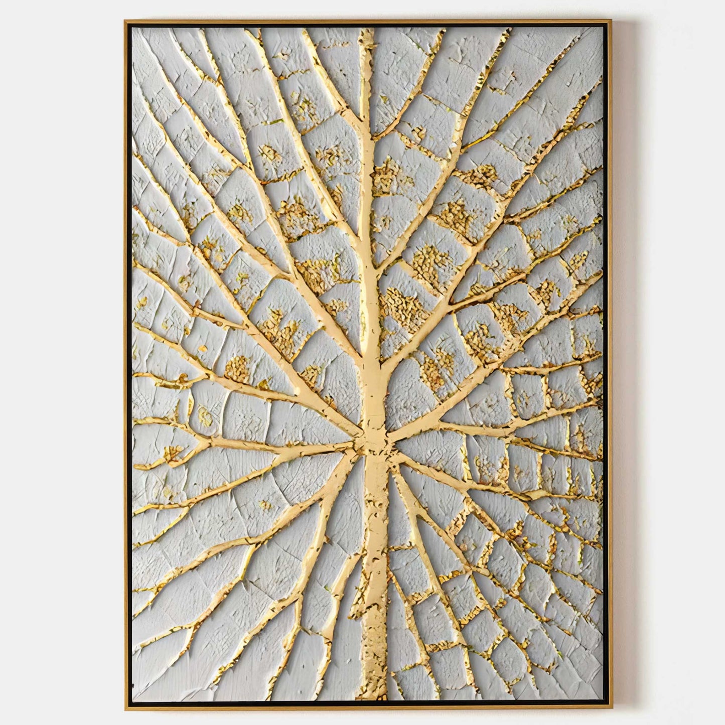 Kintsugi Vægkunst i Træ