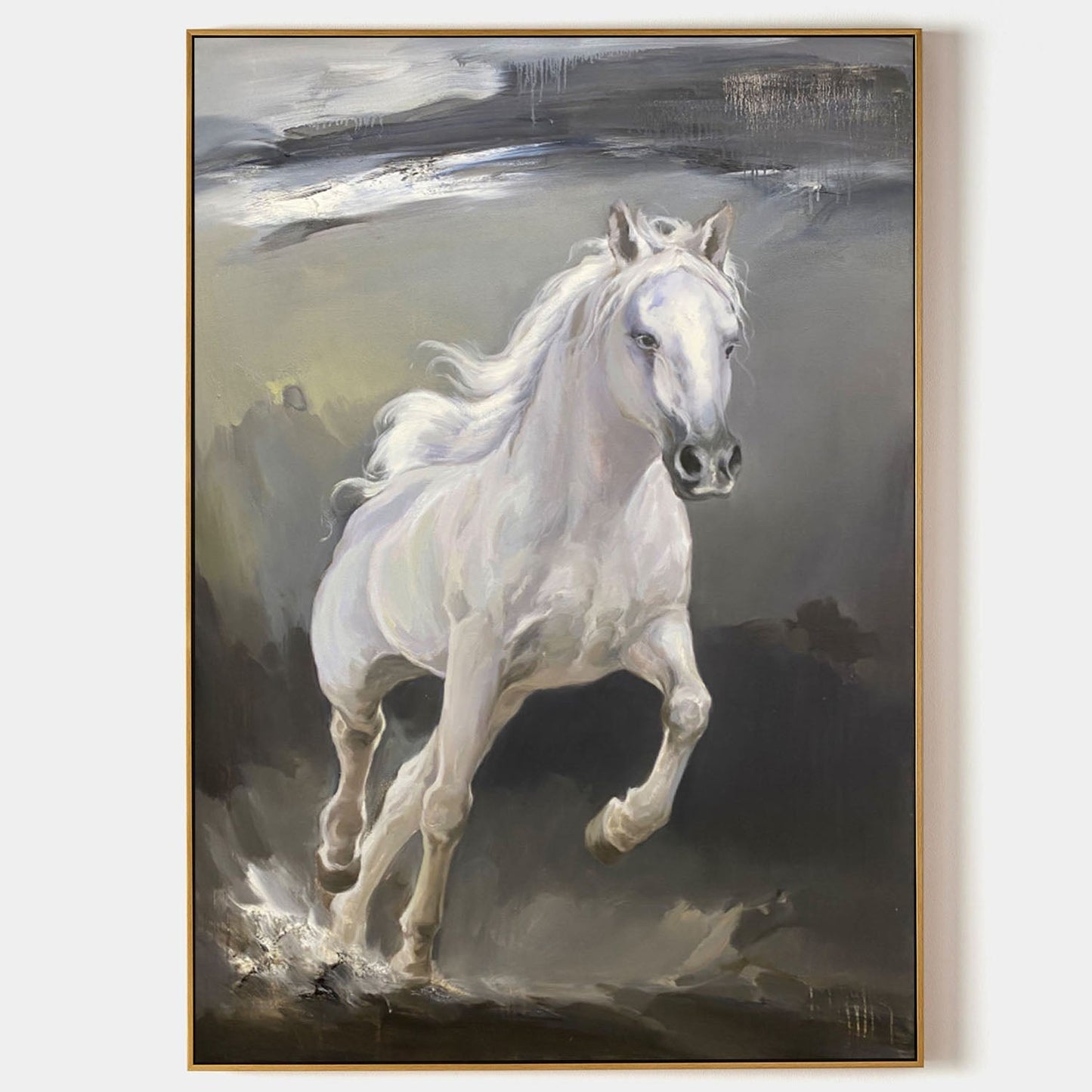Vægkunst Maleri i Lærred