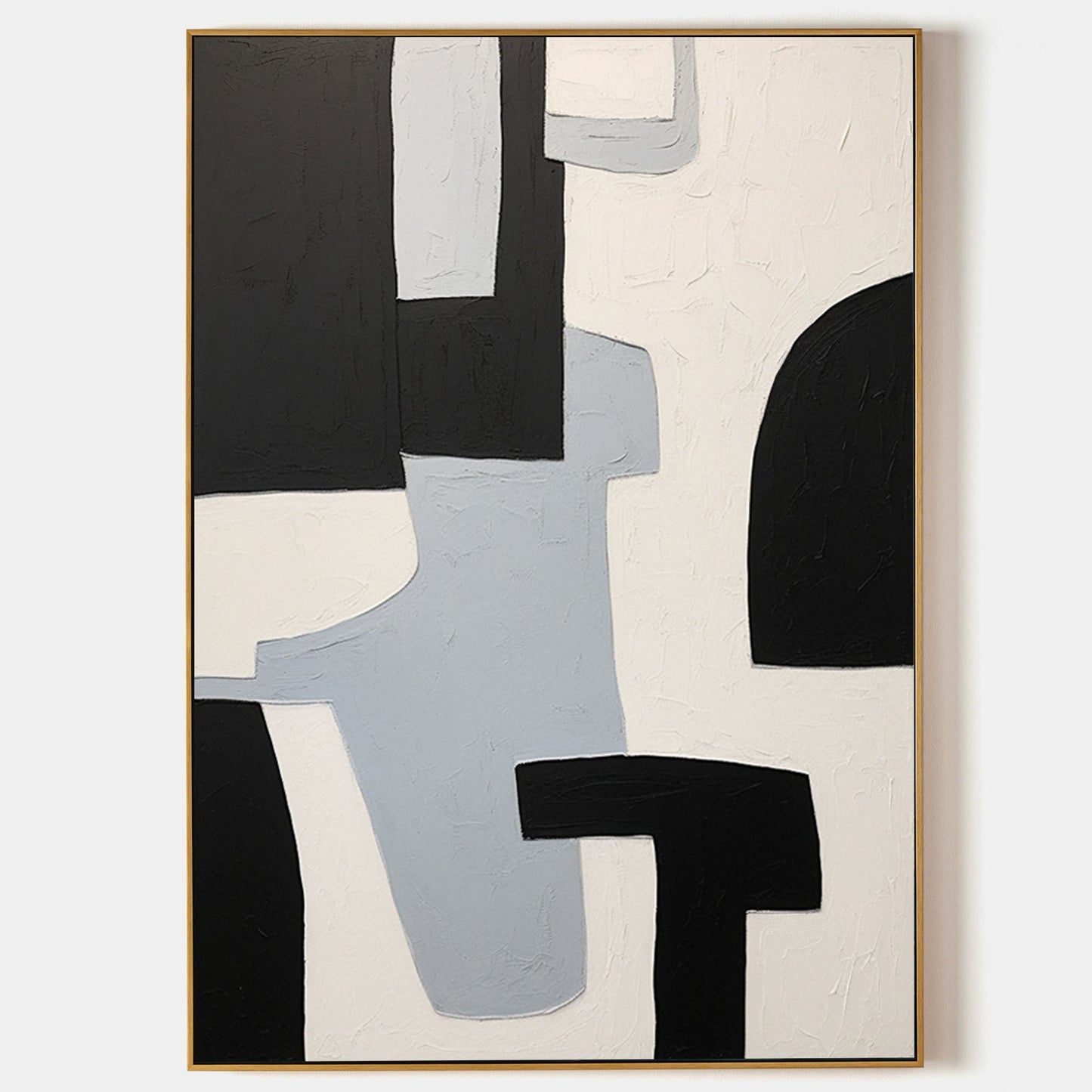 Minimalistisk Vægkunst i Akryl