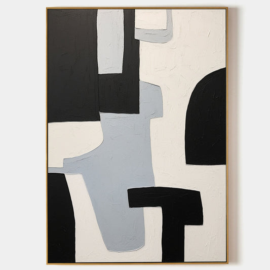 Minimalistisk Vægkunst i Akryl