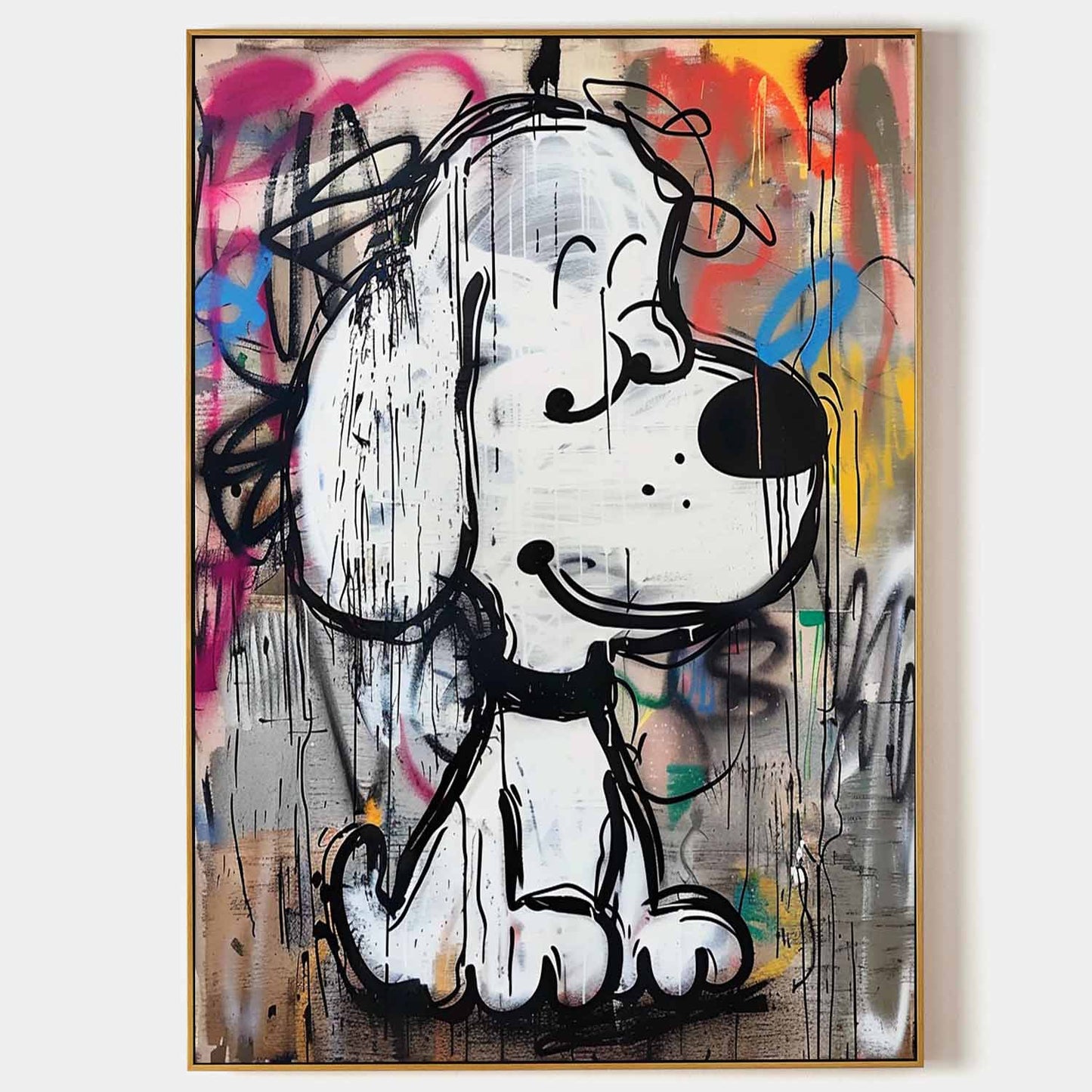 Pop Art Maleri i Lærred