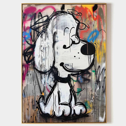 Pop Art Maleri i Lærred