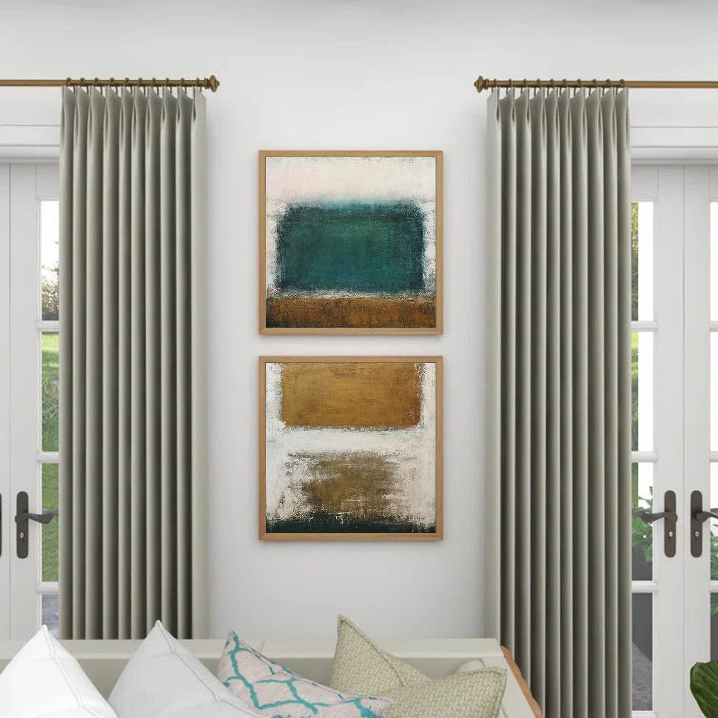 Rothko Maleri sæt i Lærred