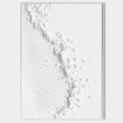 Hvid Vægkunst i Keramik