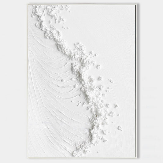 Hvid Vægkunst i Keramik