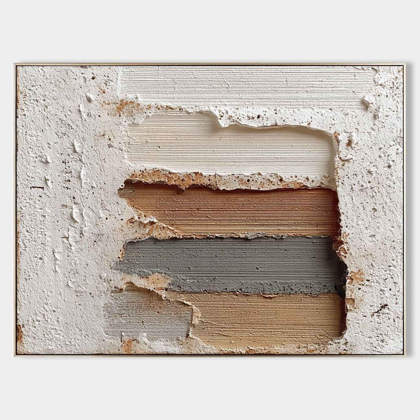 Wabi-Sabi Vægmaleri i Papir