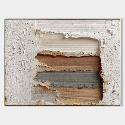 Wabi-Sabi Vægmaleri i Papir