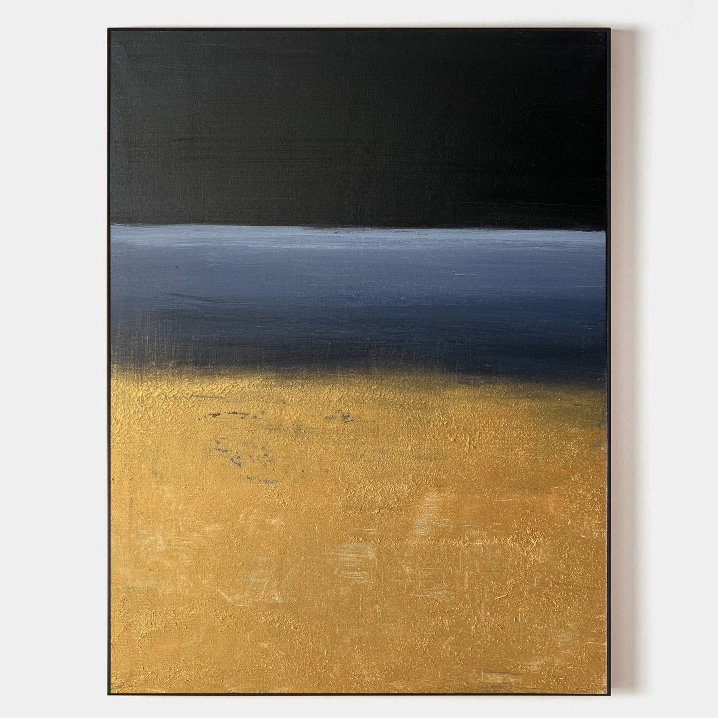 Guld Vægkunst i Lærred