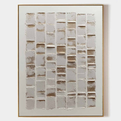 Wabi-Sabi Vægkunst i Keramik
