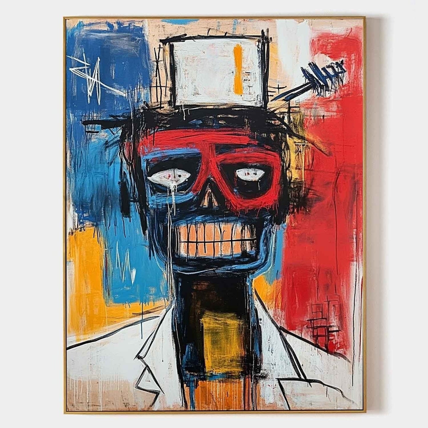 Vægkunst Figur i Keramik