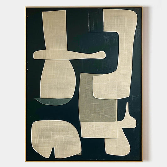 Mid-Century Plakat i Papir