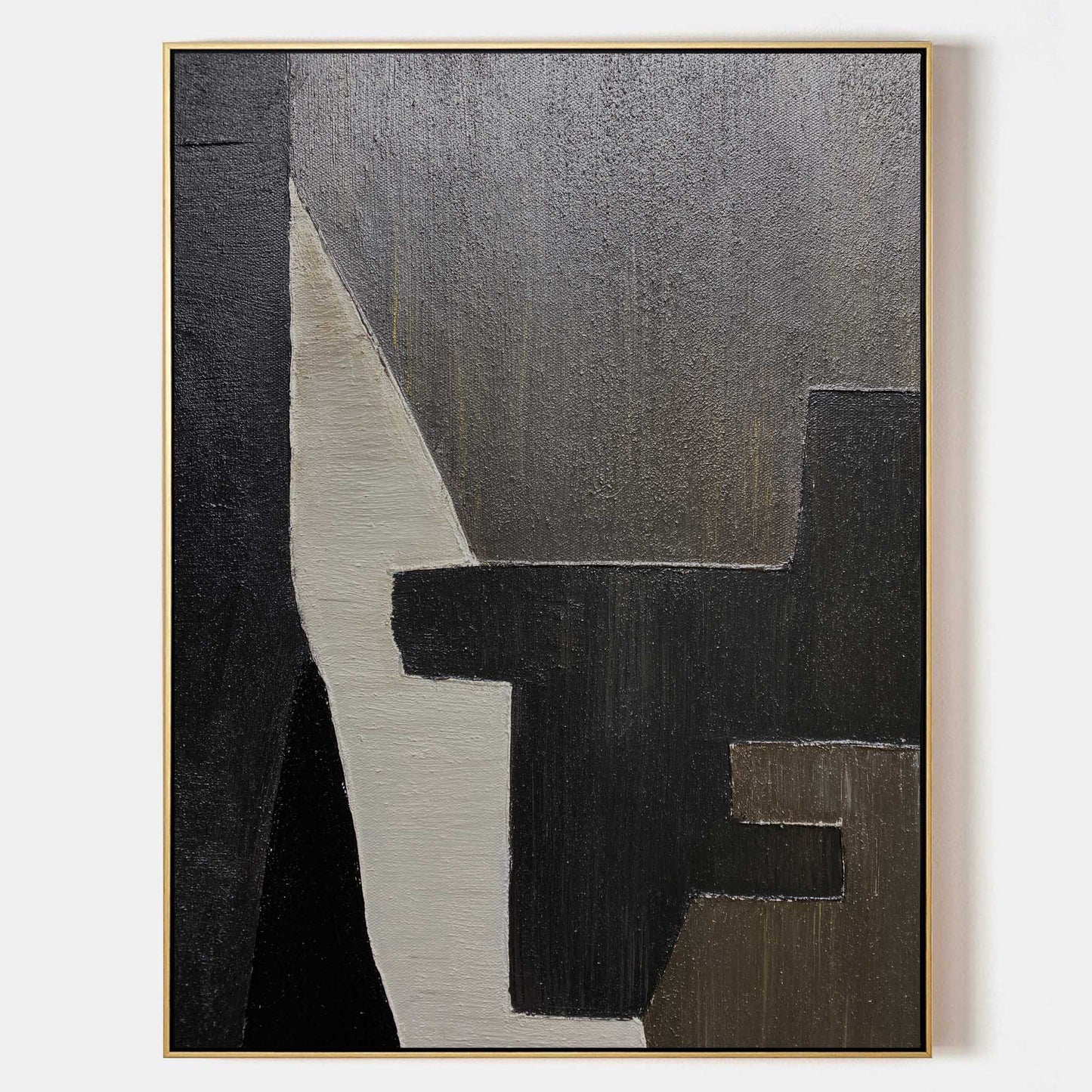 Minimalistisk Vægkunst i Lærred